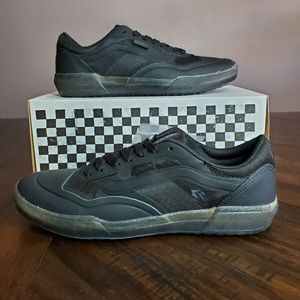 Vans Ave Leather Black Men Size 7
